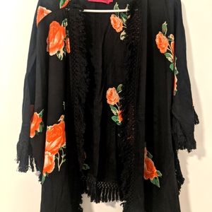 Boohoo Floral Kimono